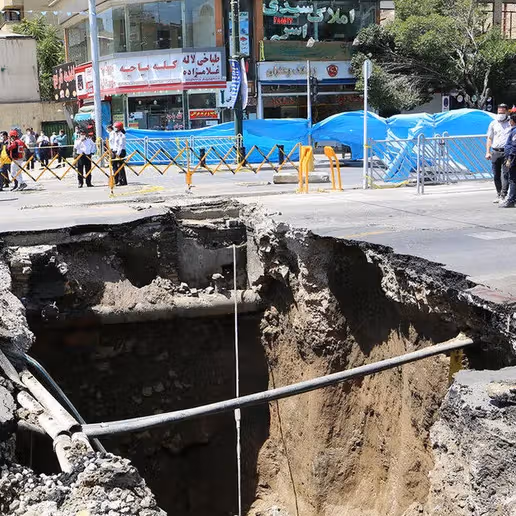 مقام دولتی: پنج درصد از وسعت ایران درگیر فرونشست زمین است