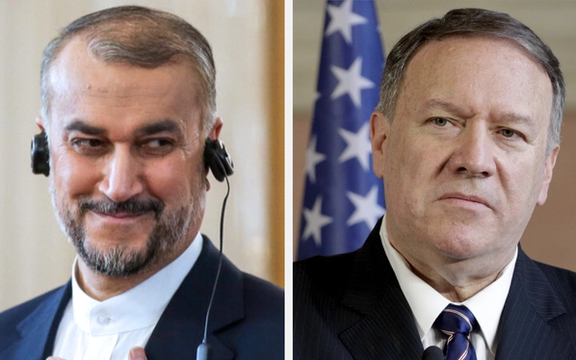 مایک پمپئو: امیرعبداللهیان در وضع لوکسی در آمریکاست و رژیمش آمریکاییها را گروگان گرفته