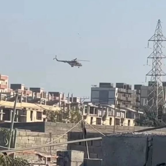 پرواز هلیکوپترهای نظامی در چابهار به دنبال حمله به مقر فرماندهی انتظامی راسک