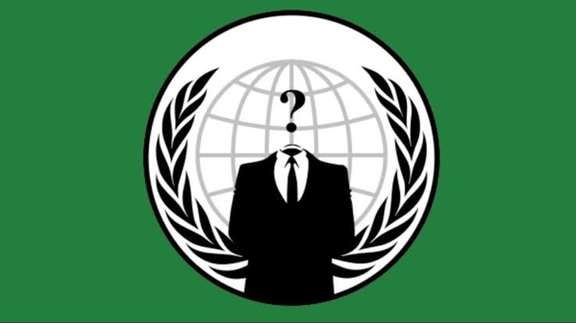 An emblem that is commonly associated with Anonymous