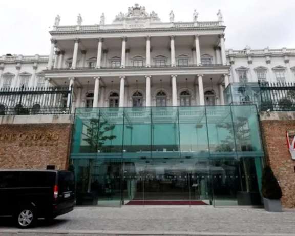 Vienna's luxury Palais Coburg hotel, the venue of diplomatic talks on Iran's nuclear program