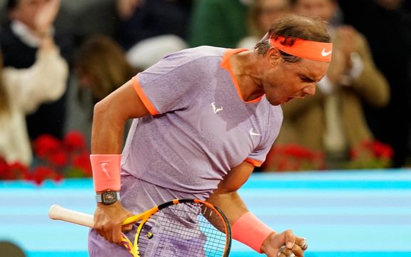 در حضور پادشاه اسپانیا؛ برد شگفتانگیز رافائل نادال برابر دمینور در مسترز مادرید