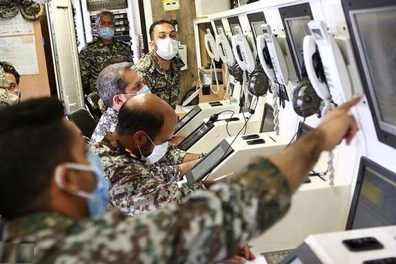 Official photo showing Iran's air-defense drills. October 12, 2021