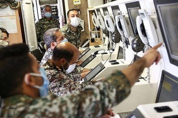 Official photo showing Iran's air-defense drills. October 12, 2021