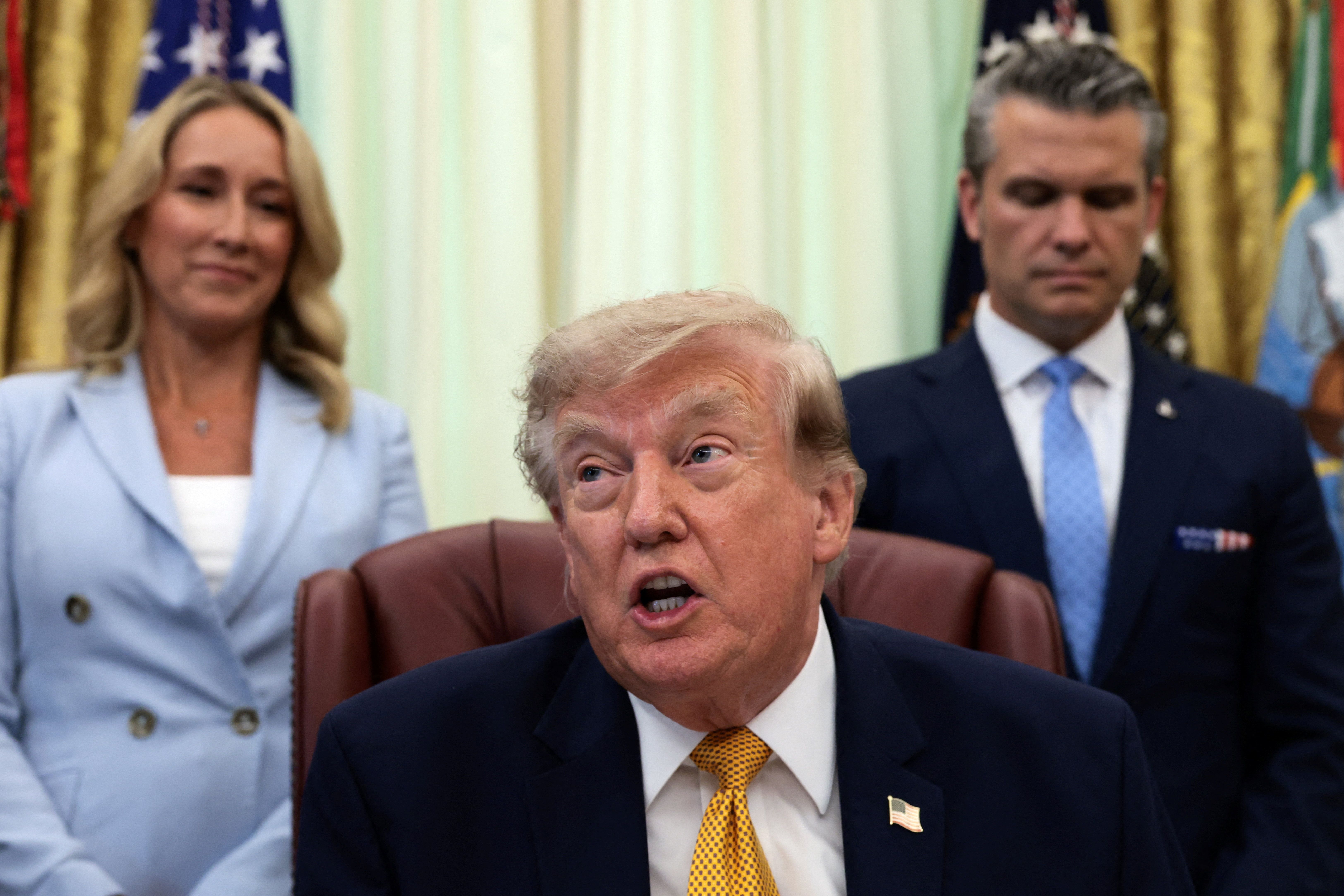 Trump says giving Iran ‘every last chance before decapitation'