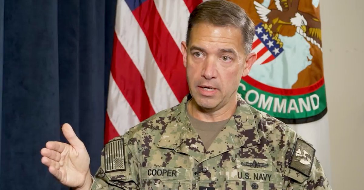 US CENTCOM chief says Iran targeting civilians out of ‘desperation’