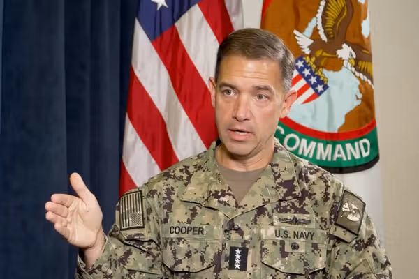 US CENTCOM chief says Iran targeting civilians out of ‘desperation’