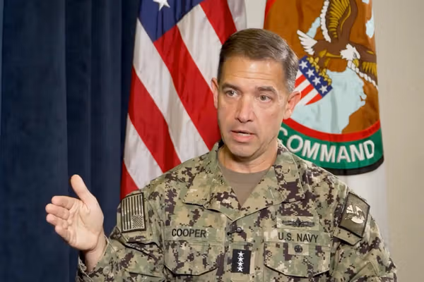 US CENTCOM chief says Iran targeting civilians out of ‘desperation’