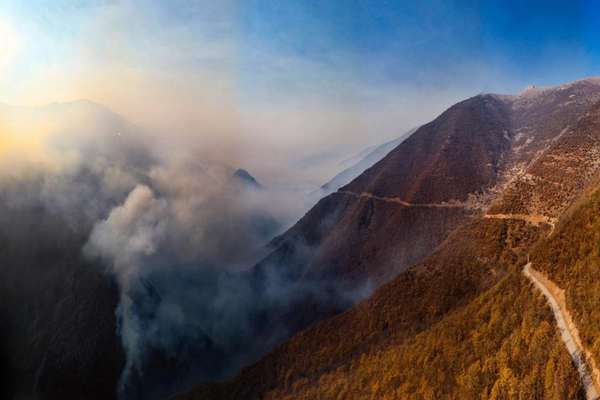 Iran bans public entry to forest zones as wildfire threat persists