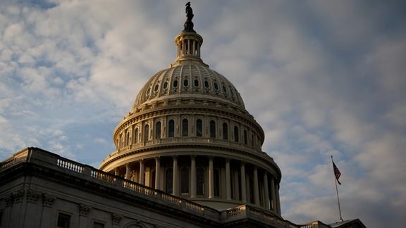 The US Capitol building in Washington, US