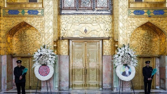 Late President Ebrahim Raisi laid to rest at the gold-domed Imam Reza shrine