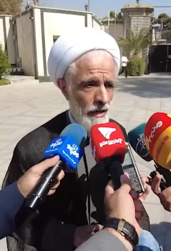 مساعد الرئيس الإيراني يحاول نفي صلة المبنى المصادر في لندن بطهران