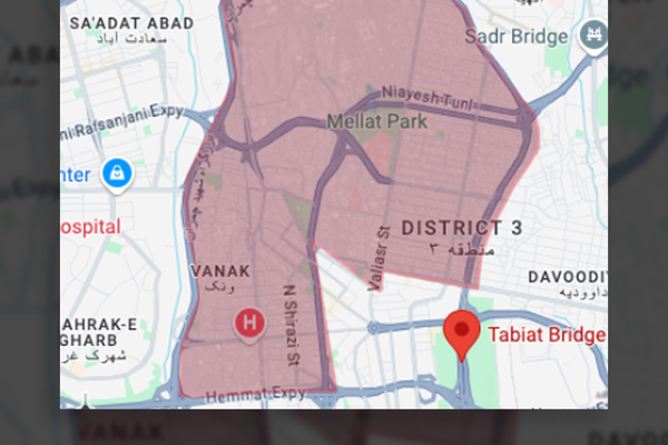 ما هي المناطق التي طلبت إسرائيل إخلاءها في طهران ؟