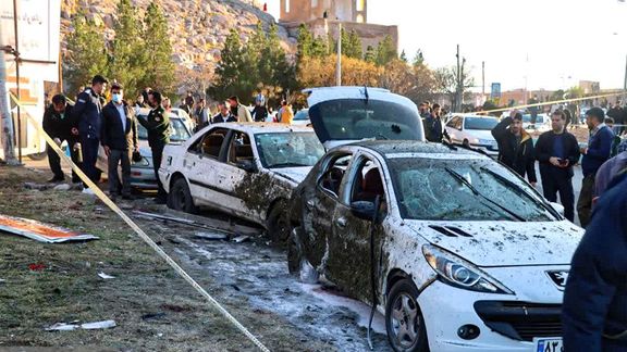 A scene in Kerman, Iran after the bombing on Jan. 3,2024