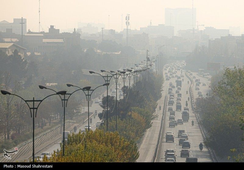 هشدار نارنجی آلودگی هوا برای هشت کلان‌شهر ایران صادر شد