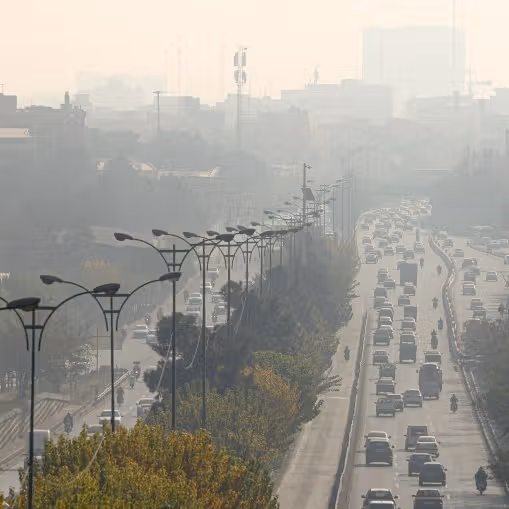 هشدار نارنجی آلودگی هوا برای هشت کلانشهر ایران صادر شد