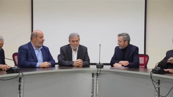 باقری کنی با هیاتی از گروههای فلسطینی در بیروت دیدار کرد