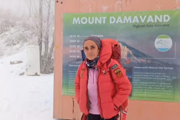 پیکر بیجان کوهنورد زن گمشده در ارتفاعات دماوند پیدا شد