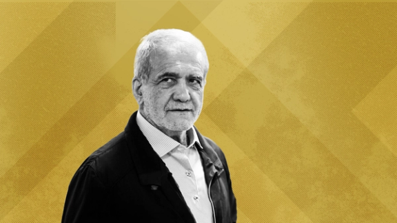 Presidential candidate Masoud Pezeshkian