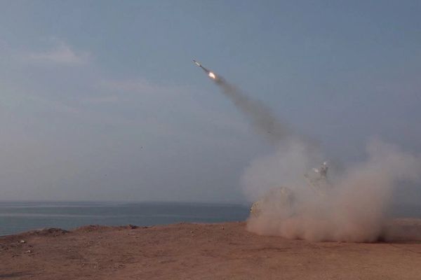 IRGC launches second phase of naval drill with missile and drone fire