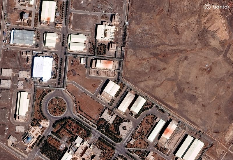 A satellite image shows a closer view of the Natanz Nuclear Facility, near Natanz, Iran, March 1, 2026.