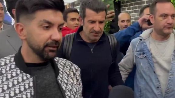 حضور لوئیز فیگو در تهران برای سومین بار