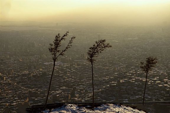 Air pollution in Iran's city of Tabriz. November 22, 2021