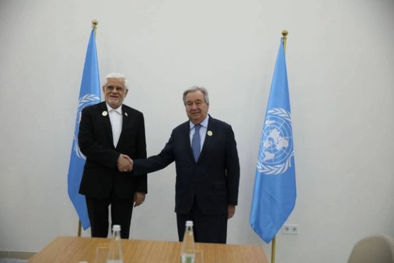 عارف در دیدار با دبیرکل سازمان ملل: آتشبس را به واسطه مسائل انساندوستانه پذیرفتیم