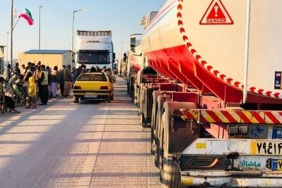 طالبان ۱۱ تانکر مواد نفتی کمکیفیت ایرانی را بازگرداند