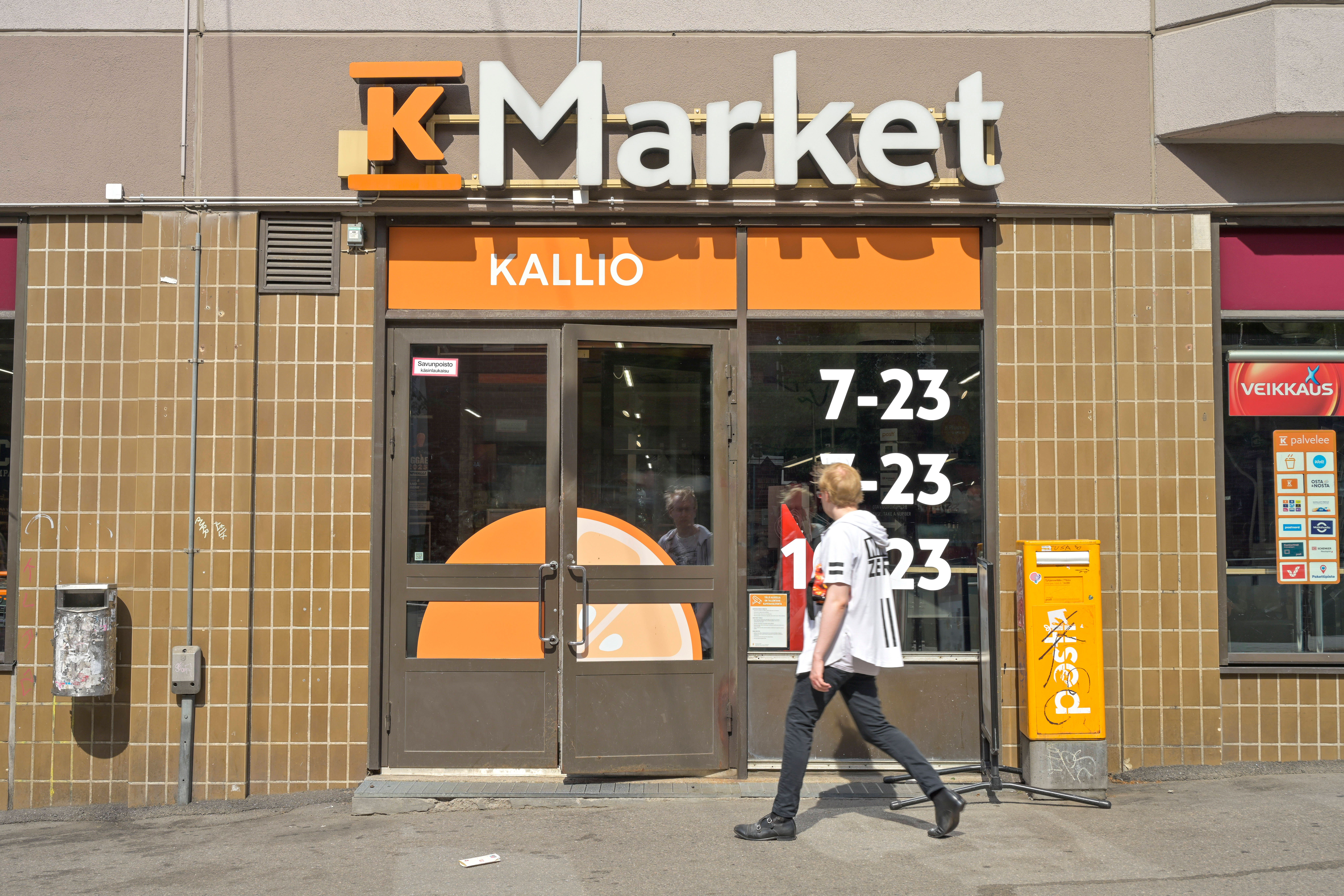 Supermarket K Market, Kallio, Helsinki