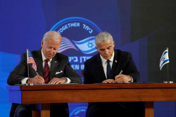 Biden Commits To Israel’s ‘Military Edge’ And Stopping Nuclear Iran