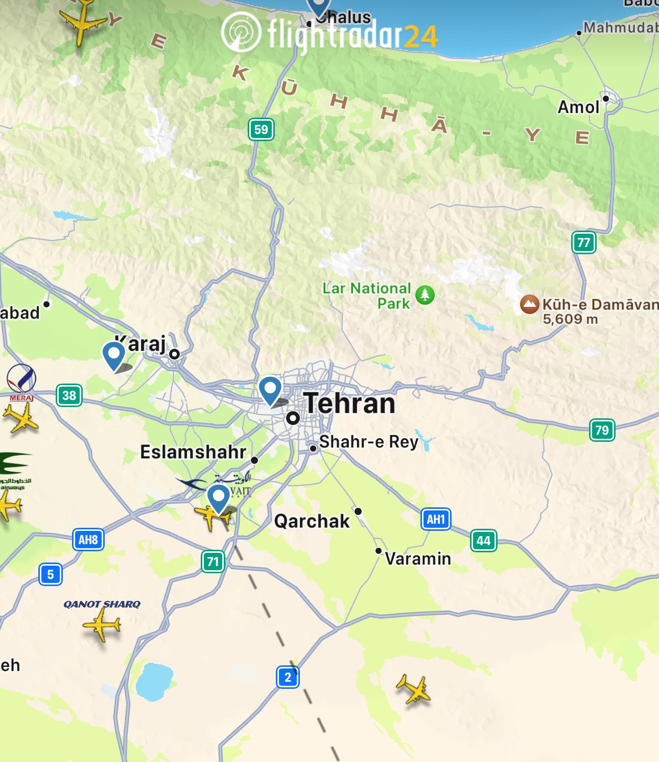 تحسبًا للتوتر القائم.. سنغافورة وتايوان توقفان عبور طائراتهما عبر المجال الجوي الإيراني