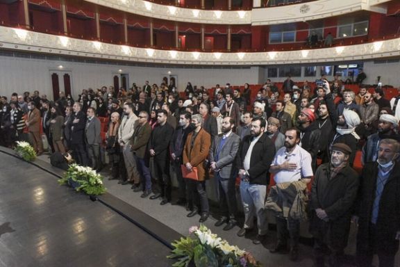 The opening ceremony of Fajr Film Festival at Vahdat hall