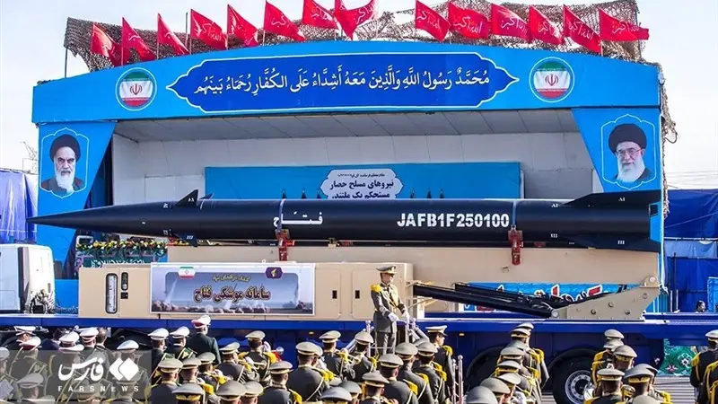 Iran's first hypersonic ballistic missile Fattah