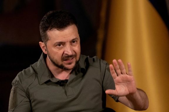 Ukrainian president Volodymyr Zelensky in September 2022