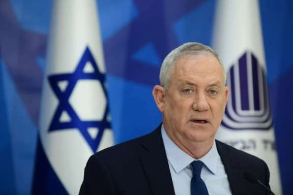 Israeli defense minister Benny Gantz