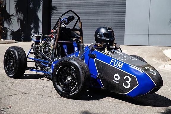 رونمایی از خودروی «فرمول یک» ایرانی برای حضور در مسابقات ایتالیا