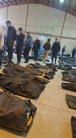 گاردین از احتمال «دفن دسته‌جمعی اجساد معترضان» در ایران خبر داد