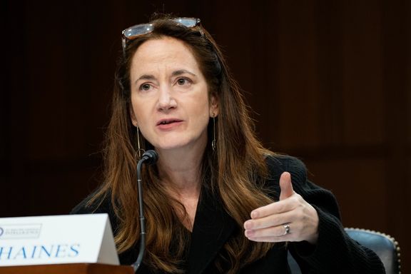 Avril Haines, Director of National Intelligence, at the Senate Intelligence Committee hearing on foreign threats to the 2024 elections on May 15, 2024