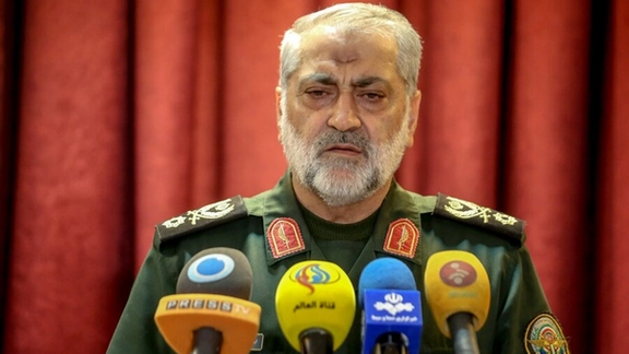 General Abolfazl Shekarchi, spokesman of Iran's armed forces. FILE PHOTO