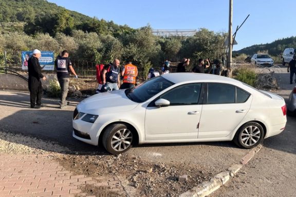 آثار به جا مانده از حملات حزبالله به منطقه هارفیش، شمال اسرائیل، ۱۶ خرداد
