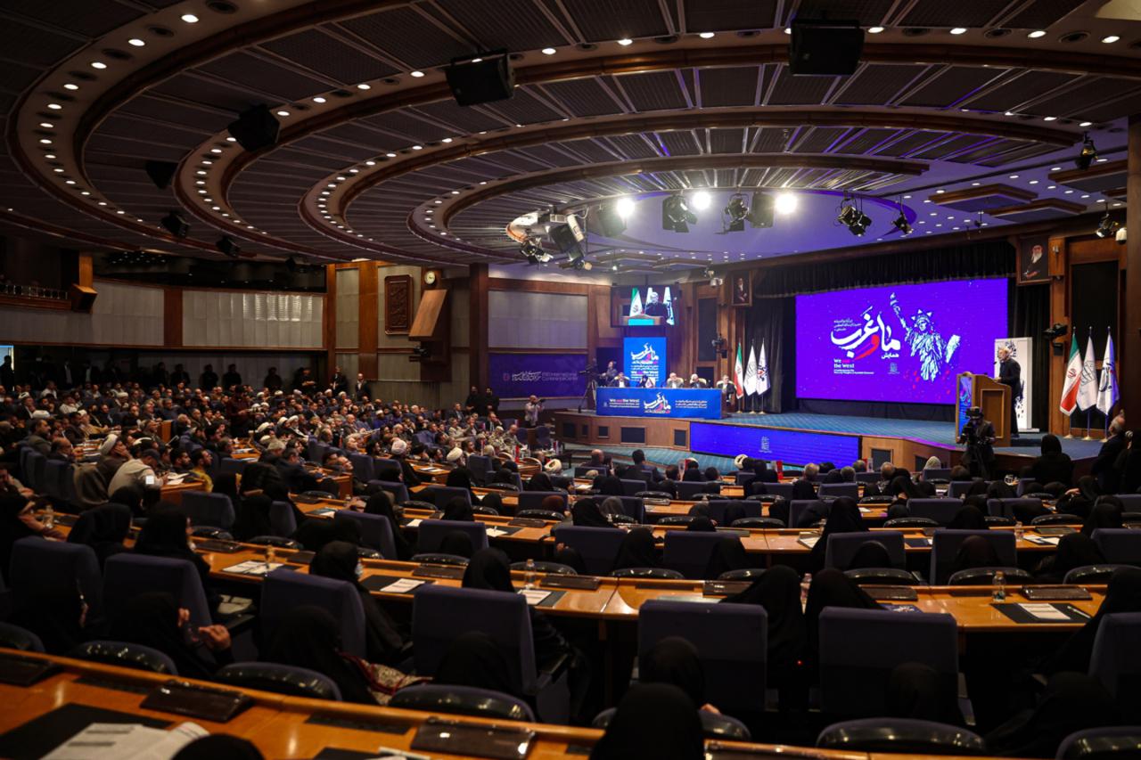 The closing ceremony of the conference “We and the West: A Conference on Views and Thoughts of Ayatollah Khamenei” was held on November 10, 2025, at the Islamic Republic of Iran Broadcasting International Conference Center in Tehran.  