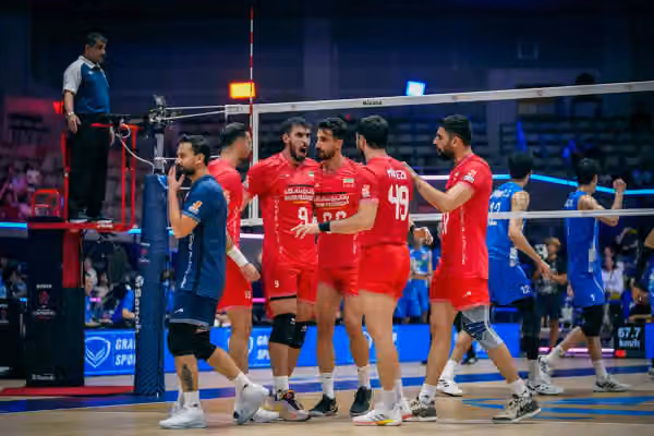 ایران ۳-۱ چین؛ تیم ملی والیبال ایران با صدرنشینی به مرحله بعد قهرمانی آسیا صعود کرد