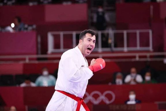 گلایه سجاد گنجزاده، قهرمان کاراته المپیک از خبرنگاران