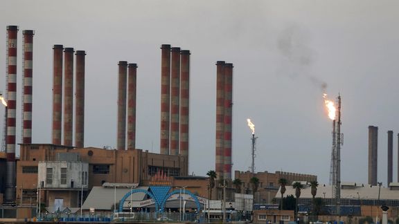 Iran's oldest oil refinery in Abadan, near the Persian Gulf.
