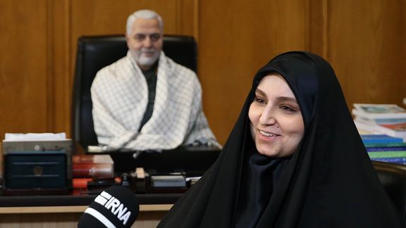 دختر قاسم سلیمانی: کشته شدن رضی موسوی در سوریه مرگ پدرم را برای ما تداعی کرد