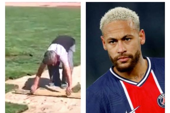 واکنش نیمار به ویدیوی ترمیم دستی چمن ورزشگاه آزادی تهران: این ممکن نیست