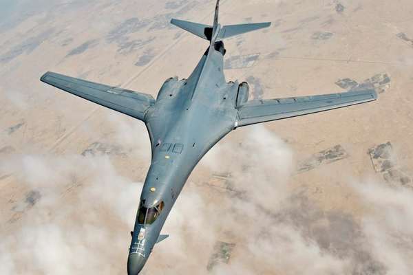 US Air Force Flies Strategic Bomber Over MidEast As 'Message To Iran'
