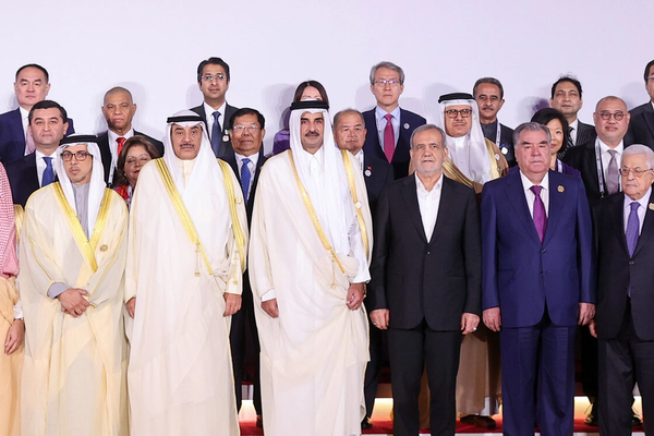 في اجتماع "قمة الحوار الآسيوي".. الرئيس الإيراني يتوعد إسرائيل "بالعدالة قريبا"