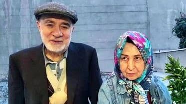 Former PM Mir-Hossein Mousavi and his wife Zahra Rahnavard (file photo)